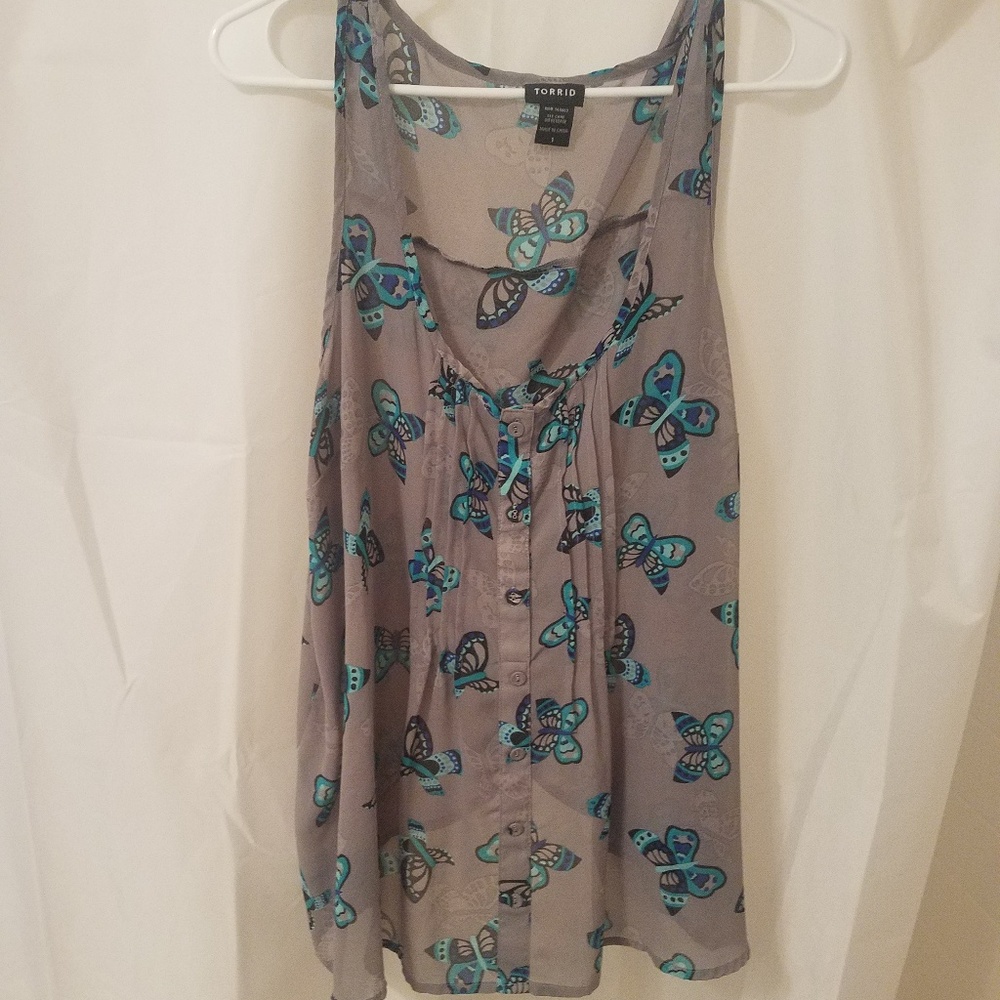 Torrid butterfly tank
